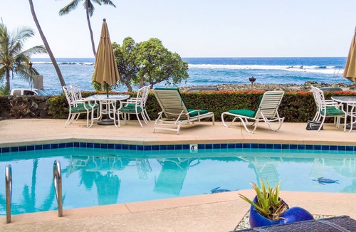 Kahaluu Bay Condo | Kahaluu Bay Across from Snorkel Beach - Awesome Ocean View