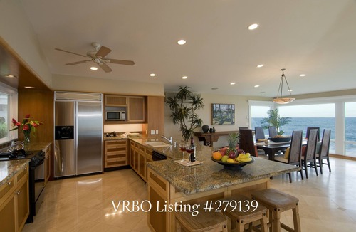 Kailua House | Kailua Oceanfront Villa with Heated Pool & Spa