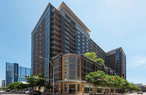 Waller Creek District Apartment | Kasa | Family Friendly 2BD, Pool & Gym | Austin