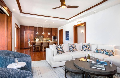 Montage Kapalua Bay Condo | KBM Resorts | FREE CAR | Oceanfront Anuenue At Montage Kapalua Bay 3-Bedroom Condo with Daily Housekeeping, Spa! MON-1205