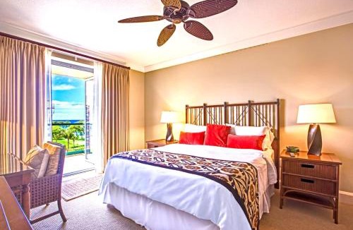Kaanapali Apartment | KBM Resorts Spacious Ocean View 4-Bedroom Honua Kai Collection Multi Unit Listing Same Floor 2 Free Rental Cars HKH-50424