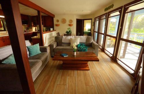 Kehena Beach Estates House | kehena black sand beach house - ocean view swim spa
