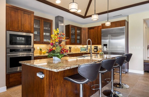 Keauhou House | Kona Blue at Holua Kai: Luxurious Home w/Private Pool, Spa, AC & Stunning Views