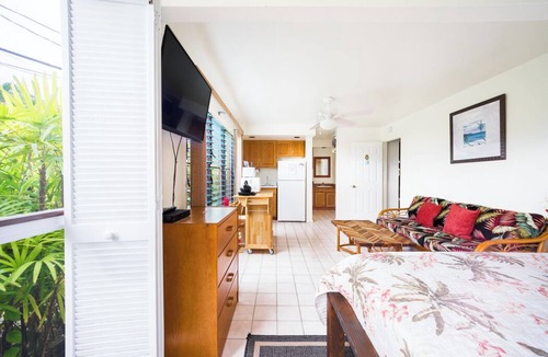 Kahaluu Bay Apartment | Kona coast studio, low Aug rate, Free Parking, free HS-WIFI walk to Magics beach
