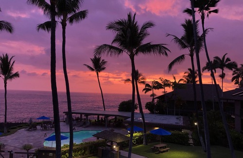Keauhou Condo | Kona Hawaii Oceanfront Vacation Rental- NO FEE FOR AIR CONDITIONING