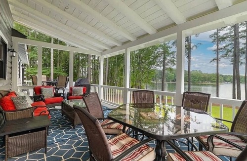 Henrico House | Lake Gaston Waterfront w/Dock, Boat House, Fire Pit & Beautiful Lakefront Views