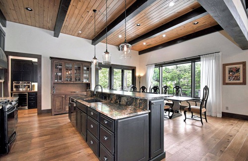 Blowing Rock House | Lake House 101 | Fireplace, Restaurant, Pool, Spa