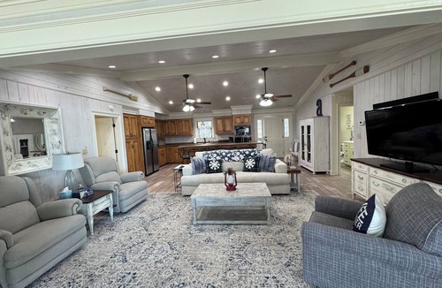 Madison Cabin | Lakefront Cabin on Cherry Lake with Basement Gameroom and Dock!