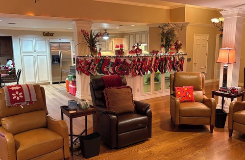 Silver Creek Village House | Lakefront family gathering haven. Sleeps 18. Private boat ramp. Boat available!