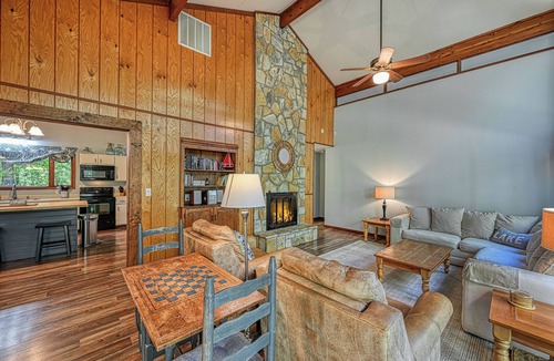 Bumpass House | Lakefront home w/secluded cove, deep water dock, plenty of space