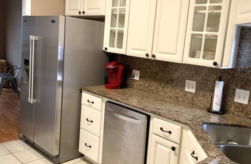Longtown House | Lakefront Home with Boat Slip, Fire Pit and Golf Cart, Tesla Charger