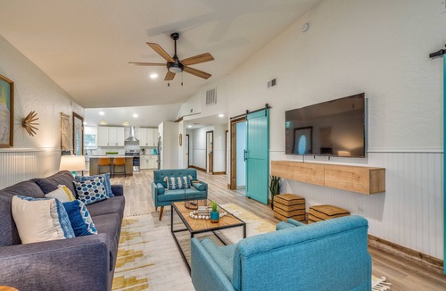 Lavon House | Lakefront House With Game Room & Fenced Backyard