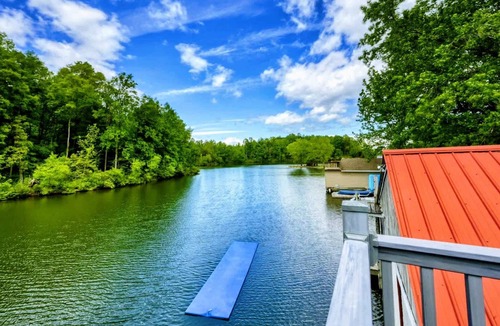 Mineral House | Lakefront Lake Anna with Dock, Deck, Fire Pit
