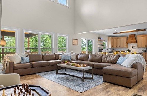 Mill Spring House | Lakefront Luxury - Pickleball · Dock · Hot Tub