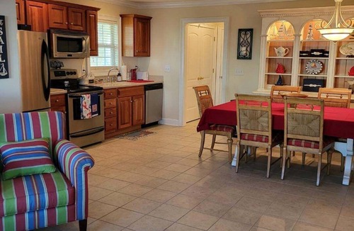 Garden City House | Lakefront Oceanside Village: 2 Golf Carts, Pools, Private Beach Parking