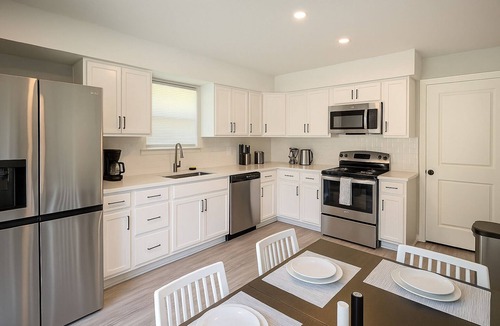 Lewisville Apartment | Lakefront Views & Trail Access - 3 Min to Lake