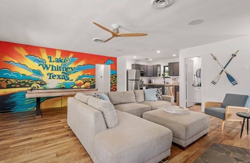 Lake Whitney House | Lakeside Retreat, Hot Tub, Fire Pit, Sleeps 12