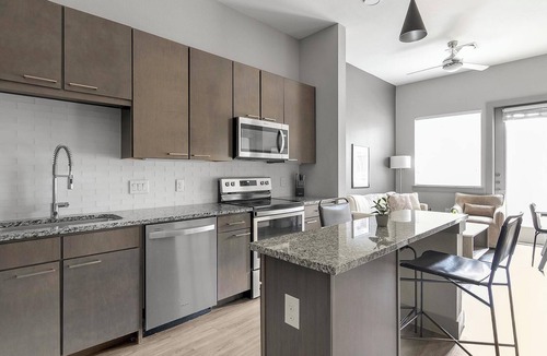 Montopolis Apartment | Landing | Chic 1BD, Game Room, Courtyard