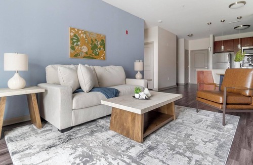 Raleigh Apartment | Landing | Chic 1BD, Yoga Studio, Rooftop Lounge