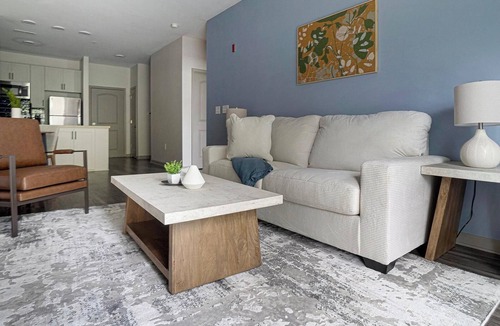 Raleigh Apartment | Landing | Chic 1BD, Yoga Studio, Rooftop Lounge