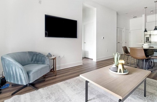 Cary Apartment | Landing | Incredible 1BD, Rooftop Lounge, Gym
