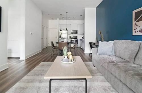 Cary Apartment | Landing | Incredible 1BD, Rooftop Lounge, Gym