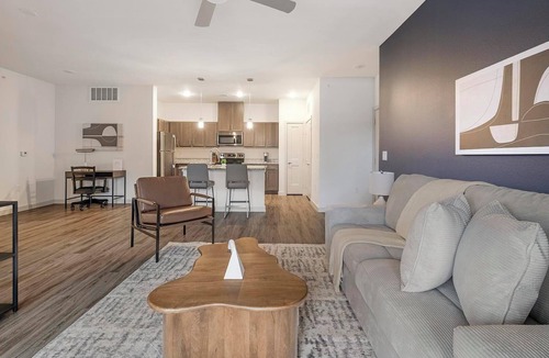 Buda Apartment | Landing | Incredible 2BD, Game Room, Gym