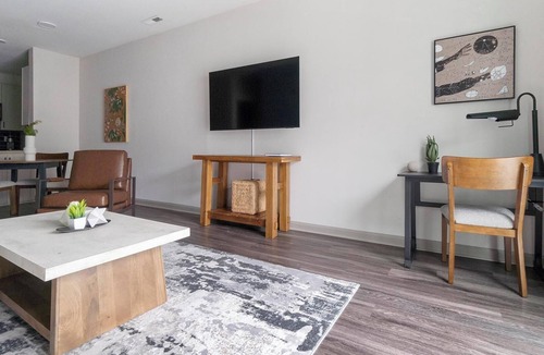 Raleigh Apartment | Landing | Modern 1BD, Rooftop Lounge, Yoga Studio