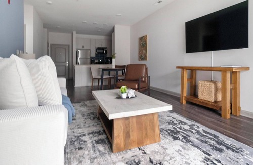 Raleigh Apartment | Landing | Modern 1BD, Rooftop Lounge, Yoga Studio