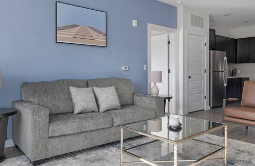 Sugar Hill Apartment | Landing | Modern 2BD, Gym, Yoga Studio