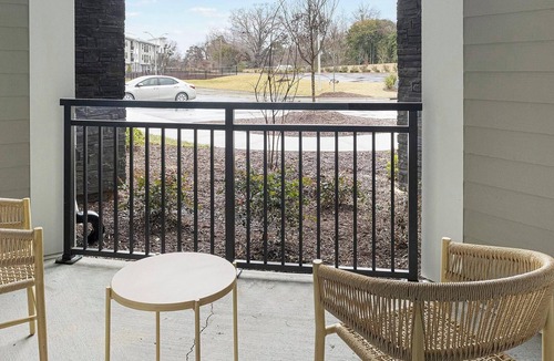 East Raleigh Apartment | Landing | Modern 2BD, Yoga Studio, Gym