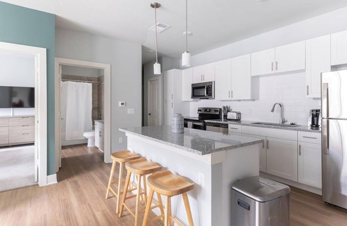 Conroe Apartment | Landing | Stunning 2BD, Clubhouse, Game Room
