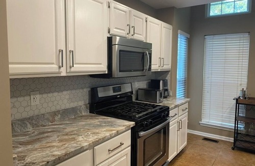 Smyrna House | Light-Filled Smyrna Retreat/Desk/Sleeps 5
