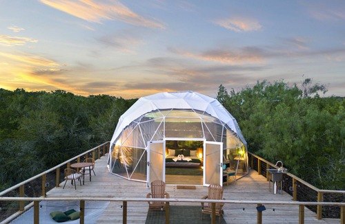 Burnet Apartment | Loving Heart Retreats: Amazing Luxury Forest Mountain Views Dome