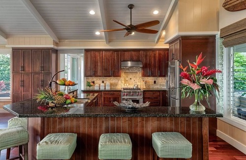 Anahola House | Lux Anahola Beachfront Estate w AC