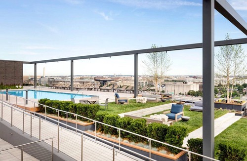 Navy Yard Apartment | Lux Navy Yard 1BR w/Gym, Doorman, W/D, nr. Metro, by Blueground