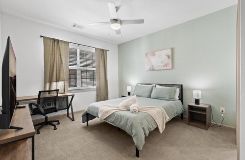 Leander Apartment | Luxe 3B/2B Getaway - Pool, Gym, Parking, Pet Wash