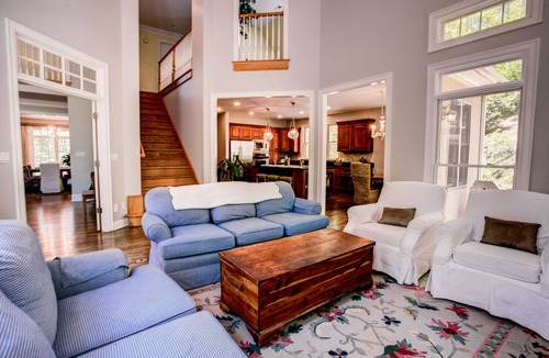 Fletcher House | Luxe King suites, private pool, Hot Tub! Huge Asheville home near Biltmore House