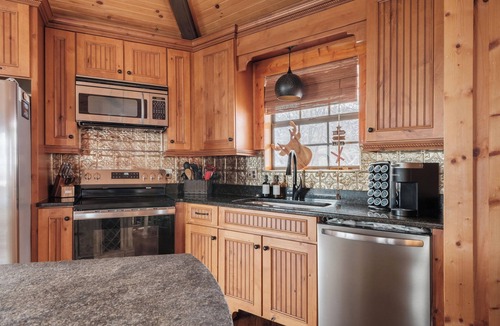 Banner Elk Cabin | Luxe | Ski-In/Out | Hot Tub | Panoramic Views | EV