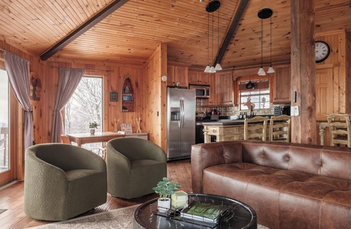 Banner Elk Cabin | Luxe | Ski-In/Out | Hot Tub | Panoramic Views | EV