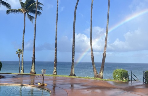 Maunaloa Apartment | Luxurious Ocean View- Ground Floor/WIFI/Lanai/King Bed/Kitchen