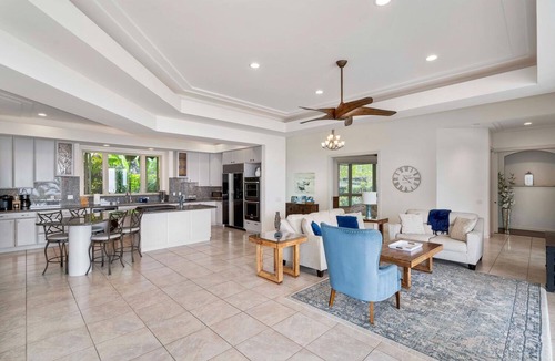 Kahaluu-Keauhou House | Luxurious Oceanview Home w/Pool, AC & BBQ Lanai: Blue Hawaii