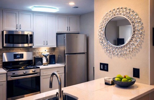 McNeil House | Luxury 2BR Retreat Near The Domain Marble Showers + New Remodel
