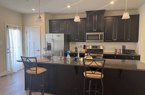 St. Charles House | Luxury 4-Level Townhouse, Pool Access, 2 Balconies