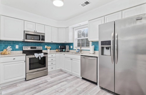 Cherry Grove Beach House | Luxury 4BR Beach Escape, Heated Private Pool, Spa, Outdoor Bar & Game Room!