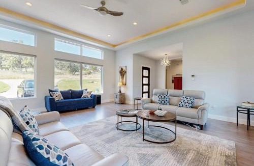 Horseshoe Bay West House | Luxury Hill Country Home in Horseshoe Bay Near Lake LBJ & Golfing with Game Room