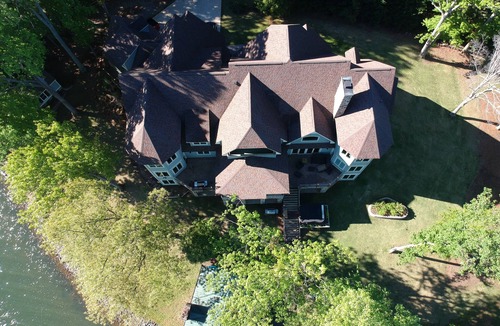 Mayhew House | Luxury Lake Norman Waterfront Estate, 7BR, Private Dock + Panoramic Views