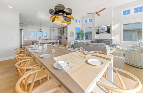 Hatteras House | Luxury Oceanfront Dog Friendly Home w/Pool, Hot Tub, Elevator, and Much More!