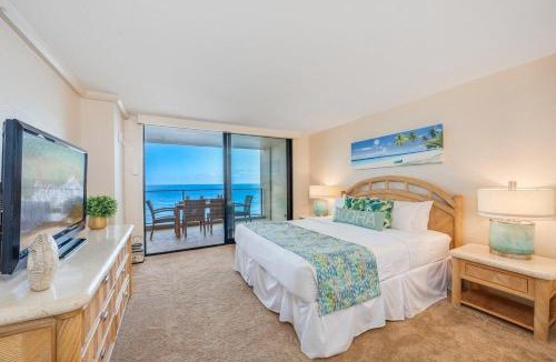 Honokowai House | Mahana 519 · MA 519 Tranquil OceanFront 2BD AC