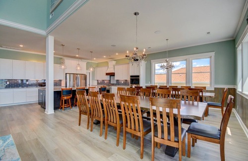 North Topsail Beach House | Majestic View: Luxurious 8-bedroom oceanfront home in North Topsail Beach for up to 30 guests.